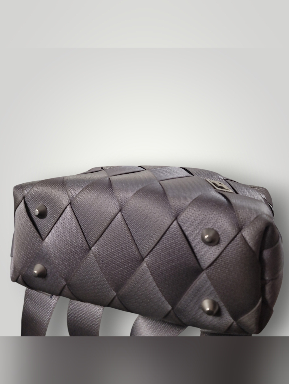 Maggie Bags Quilted Webbing Silver Women's Backpack – Sleek Daily Carry EUC - Picture 7 of 10